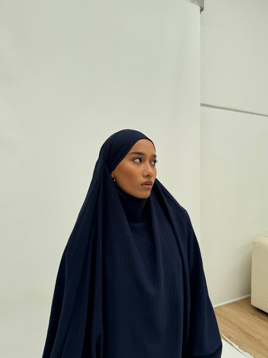 Lana Diamond Khimar | Navy