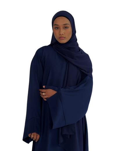 Alaïa closed abaya | Navy
