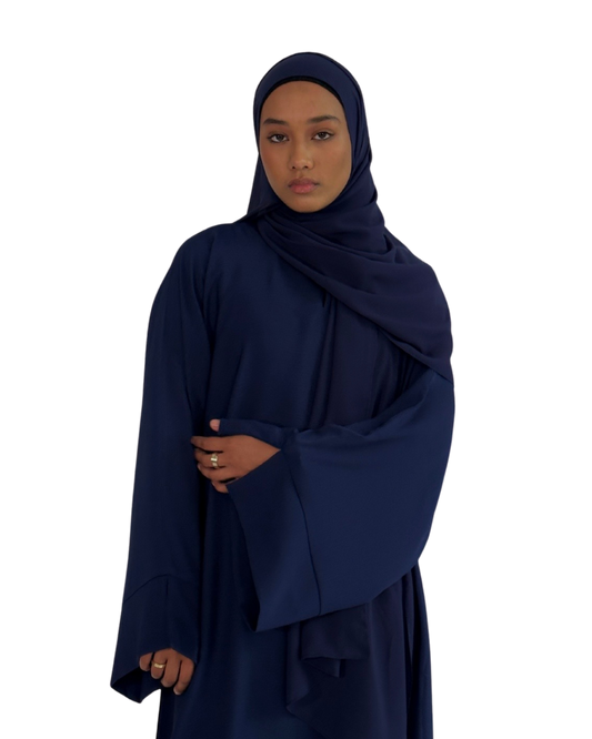 Alaïa closed abaya | Navy