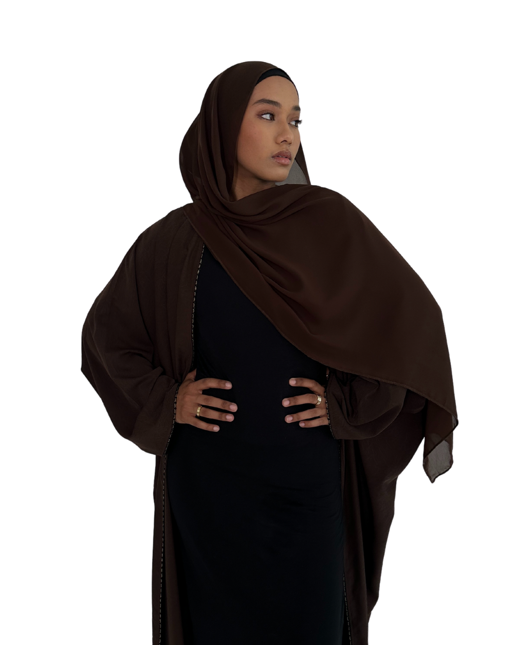 Imani Bisht Abaya | Burnt Umber