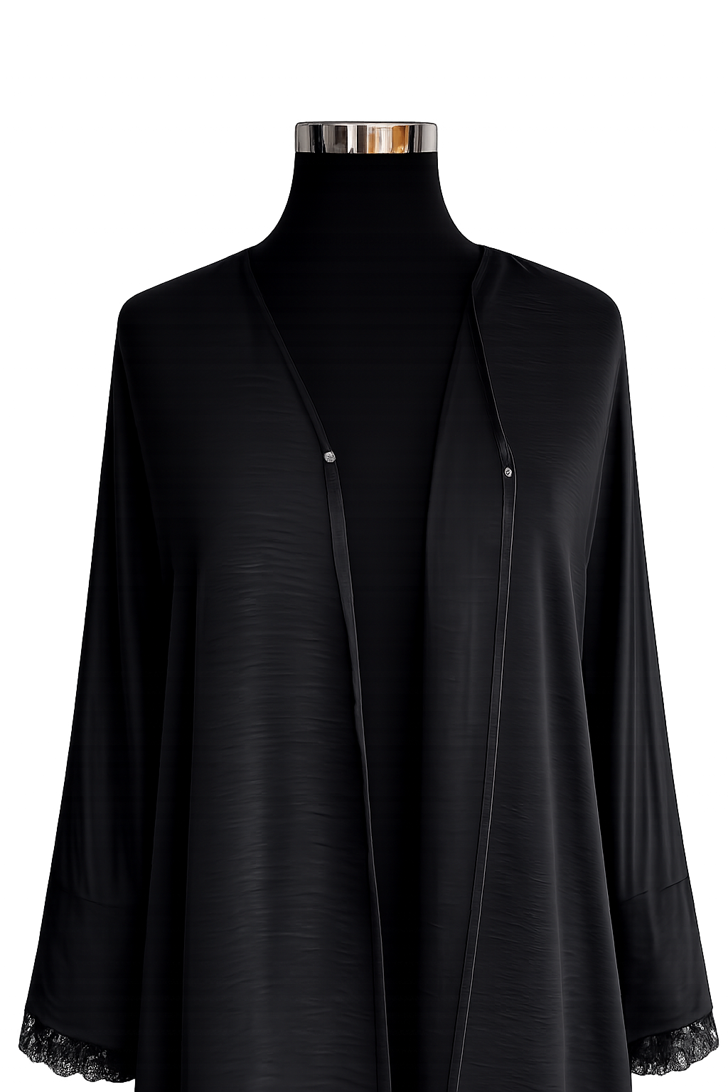 Qamari Open Lace Abaya | ONYX