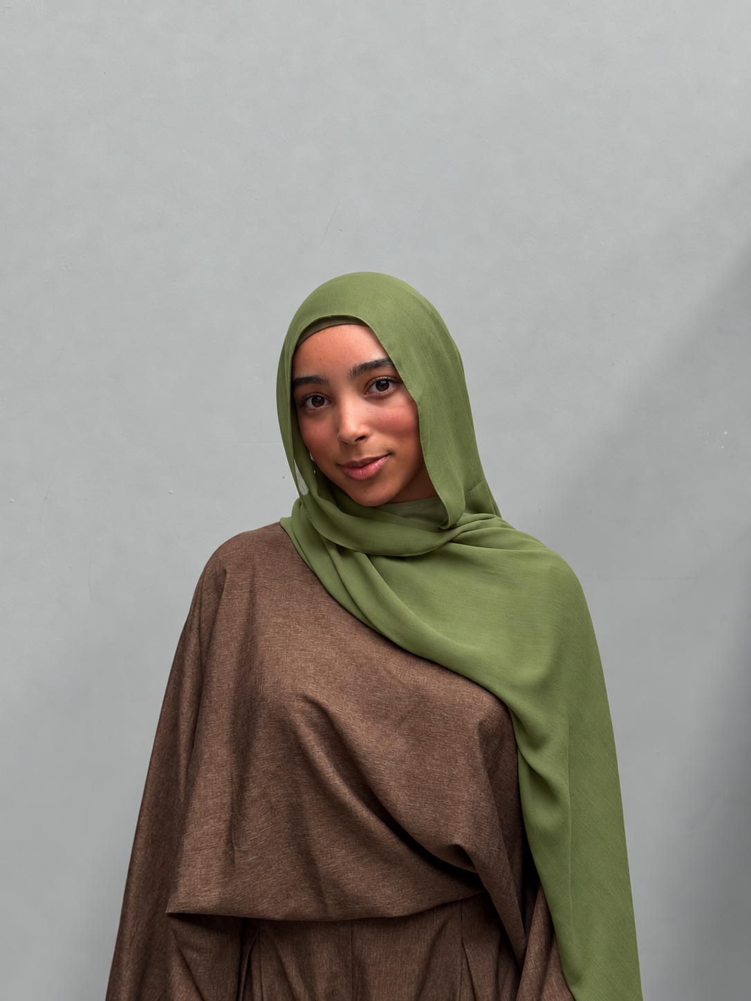 Mini Modal Hijab Set | Pistachio