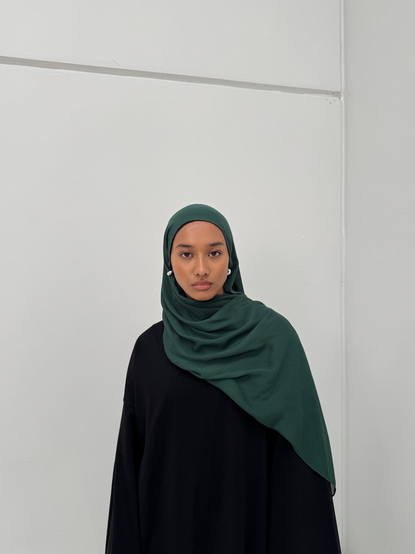 Classic Modal Hijab | Hunter