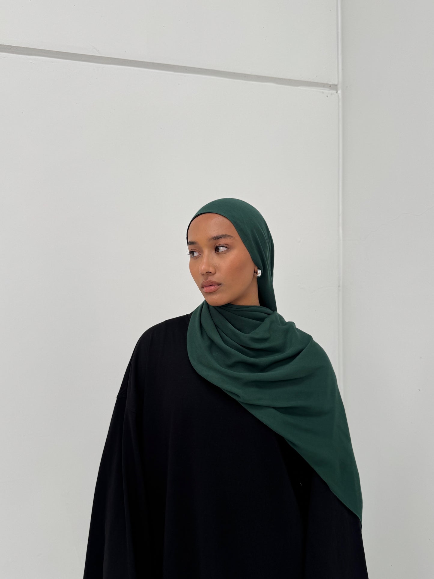Classic Modal Hijab | Hunter
