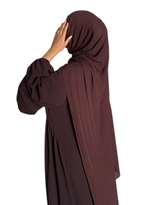 Lana Abaya Dress | Cocoa Noir