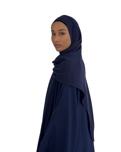 Alaïa closed abaya | Navy