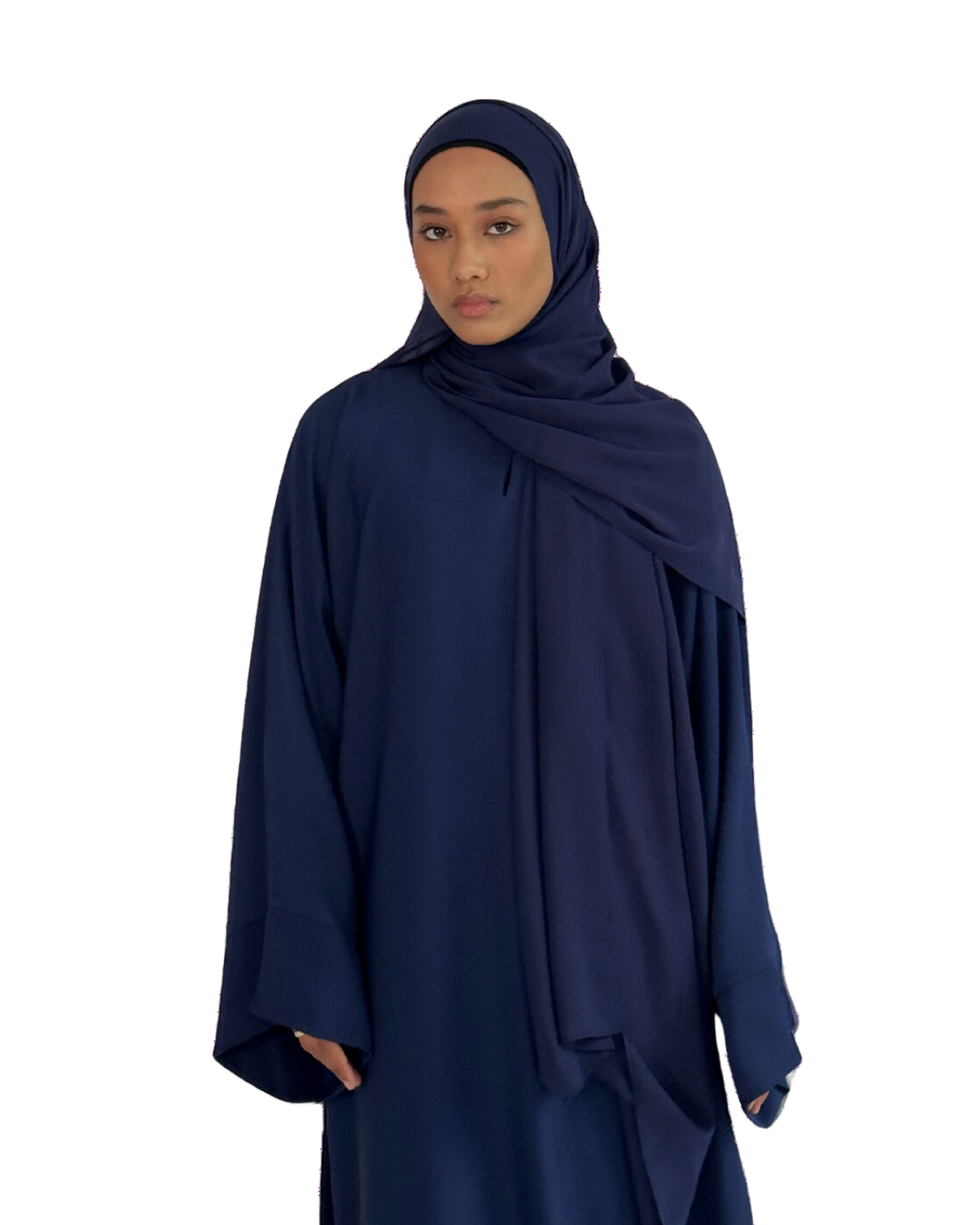Alaïa closed abaya | Navy