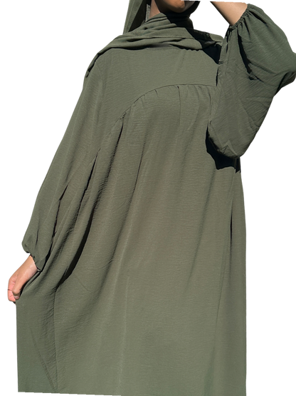 Lana Abaya Dress | Mossy Mirage