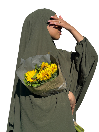 Lana Diamond Khimar | Mossy Mirage