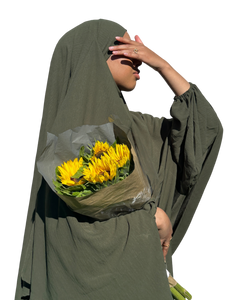 Lana Diamond Khimar | Mossy Mirage