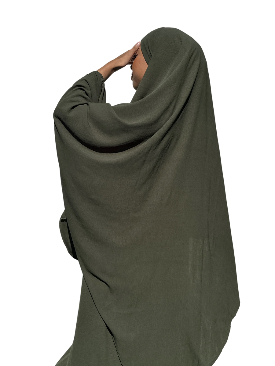 Lana Diamond Khimar | Mossy Mirage