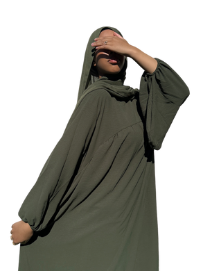 Lana Abaya Dress | Mossy Mirage