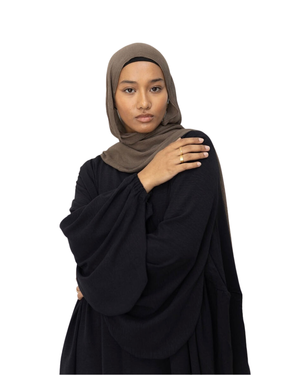 Lana Abaya Dress | Obsidian