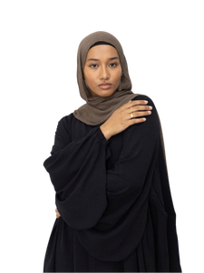 Lana Abaya Dress | Obsidian