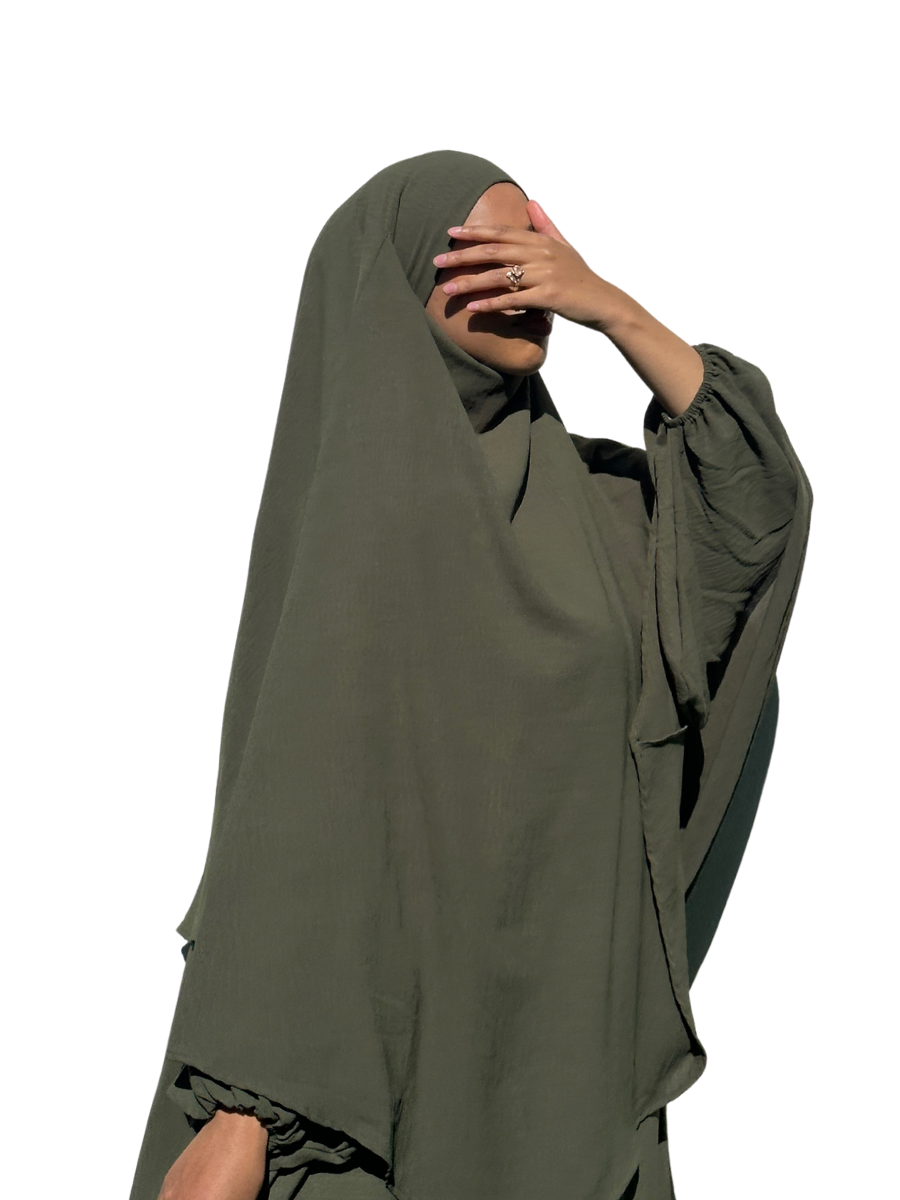 Lana Diamond Khimar | Mossy Mirage