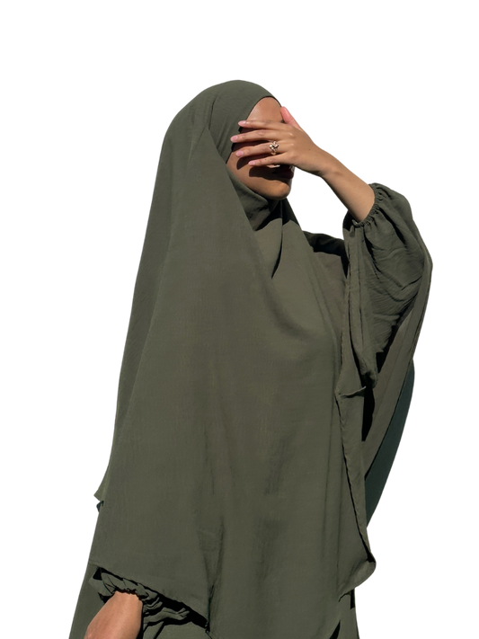 Lana Diamond Khimar | Mossy Mirage