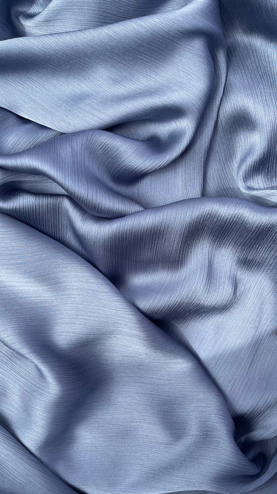 Luxe Silken Scarf // BLEU