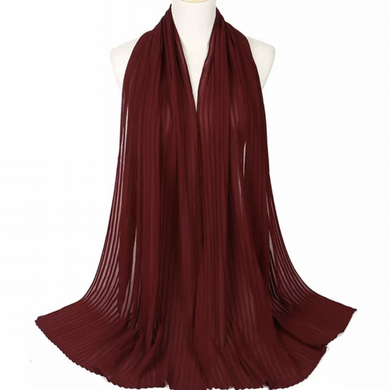 Pleated Chiffon Hijab // RUBY