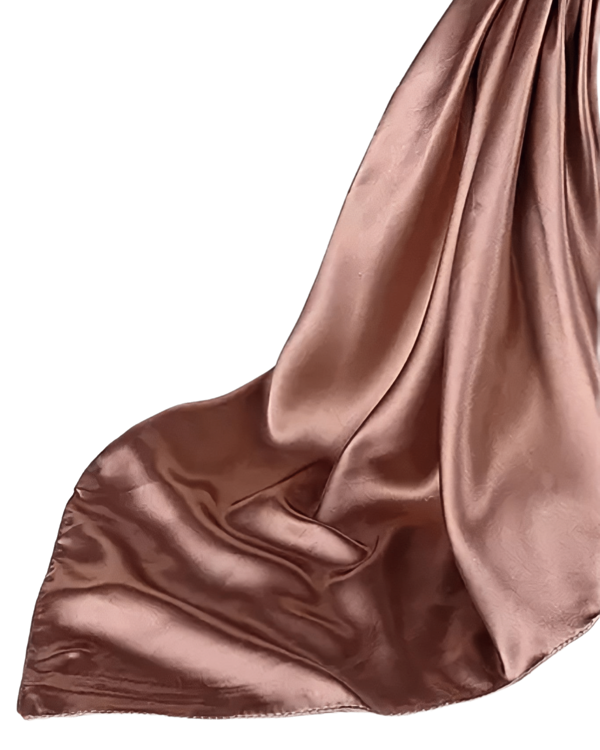 Plain Satin Square - Almond