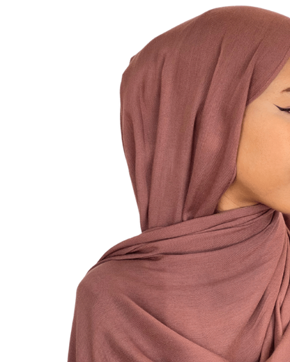 Classic Modal Hijab | Rosewood