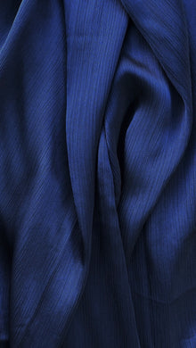 Luxe Silken Scarf // MIDNIGHT BLUE