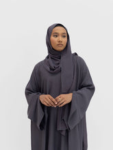 Load image into Gallery viewer, Alaïa closed abaya | Charcoal