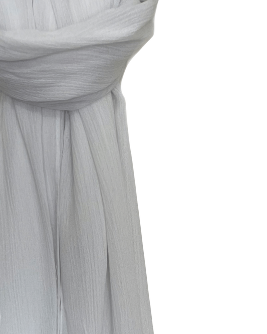 Premium Rayon Hijab // WHITE NOOR
