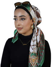 Load image into Gallery viewer, Printed Satin Square  - AMARA