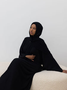Alaïa closed abaya | Onyx