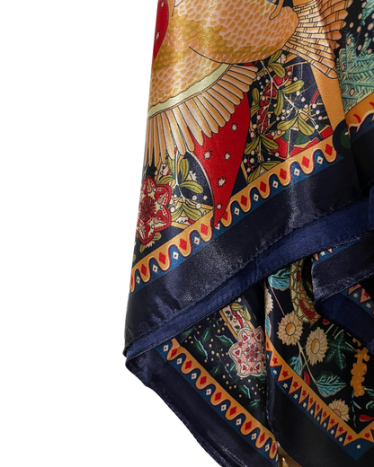 Printed Satin Square  - AMANI
