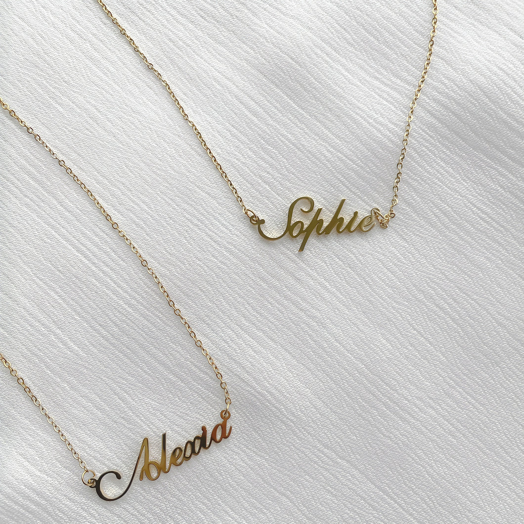 CUSTOM English name necklace *5 week backorder*