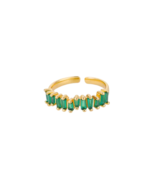 Alaïa ring⁩ | Emerald