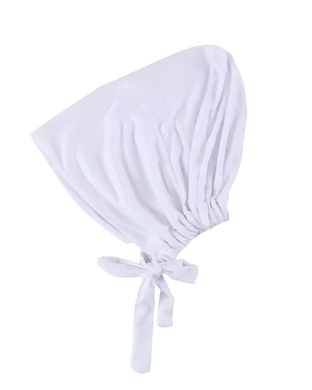 Tie back Under Cap | White