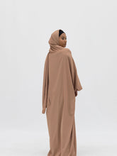 Load image into Gallery viewer, Imān Prayer Abaya | Camel